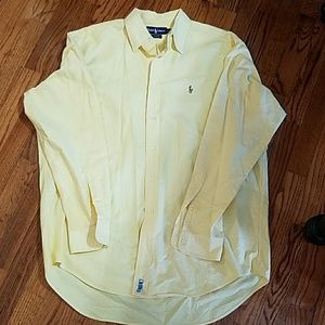 Ralph Lauren Yellow Dress Shirt
